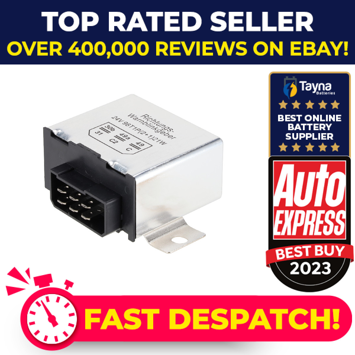 Indicator Relay 43748 Febi 81253100034 81253106038 A0015445432 A0015445732 New