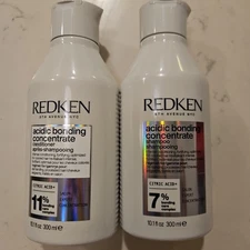 Redken Acidic Bonding Concentrate Shampoo and Conditioner 10.1 oz