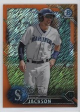2016 Bowman Chrome Prospects Orange Shimmer Refractor 17/25 Drew Jackson 15ae