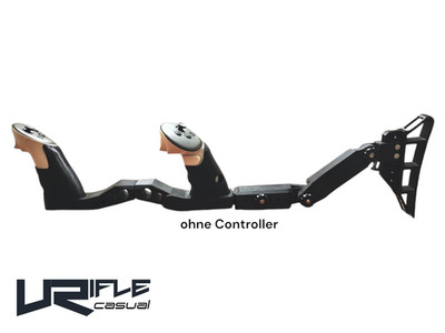 VRifle Casual Pro Bundle -- VR GunStock kompatibel zu Quest 3/3S/2