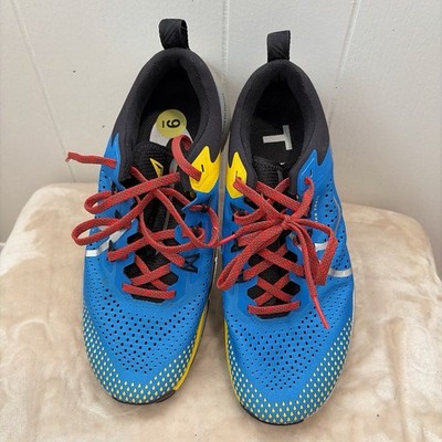 Nike React Pegasus Trail 4 Light Photo Blue Metallic Silver Mesh Colorblock