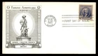 Mayfairstamps US FDC 1940 Daniel Chester French Minute Man First Day Cover aaw_9