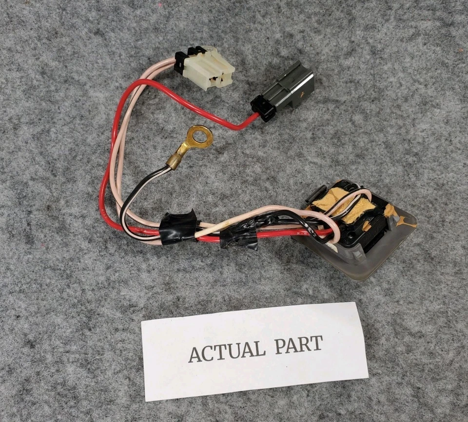 1995 1996 1997 NISSAN 200SX SENTRA INTERRUPTOR DE CONTROLE TETO SOLAR TETO LUNAR FABRICANTE DE EQUIPAMENTO ORIGINAL CINZA - Imagem 3 de 4