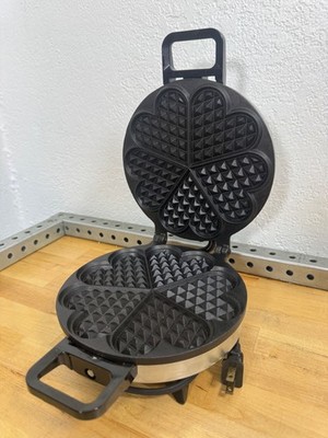 VTG Vitantonio Five of Hearts Danish Pizzelle Waffle Maker (1992) - tested/works
