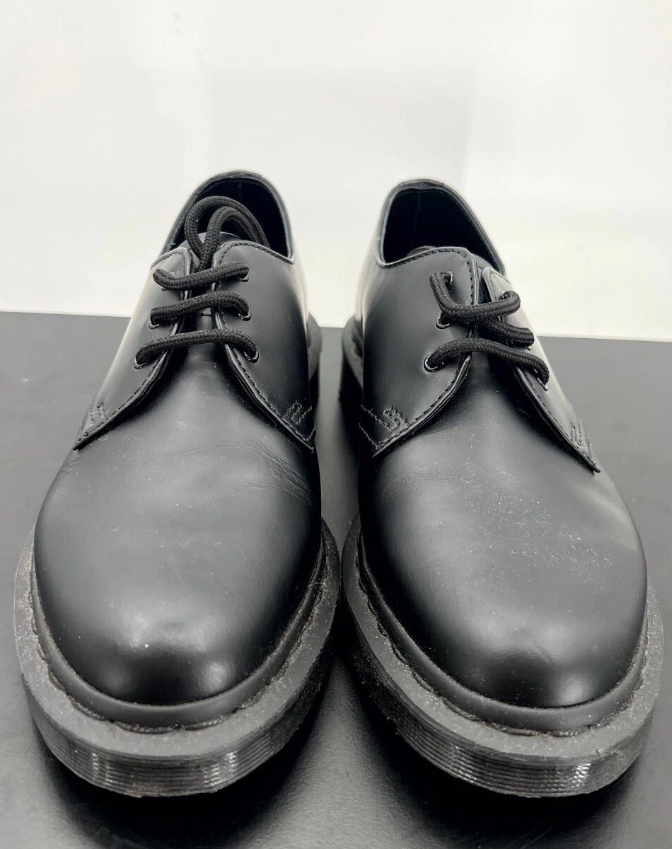 Dr Martens Oxford Shoes Mens Size 7 1461 Mono Black Smooth Leather Lace Up Dress | eBay Dr Martens Oxford Shoes Mens Size 7 1461 Mono Black Smooth Leather Lace Up Dress | eBay