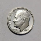 1963-P  90% SILVER PROOF DIME IN MYLAR FLIP