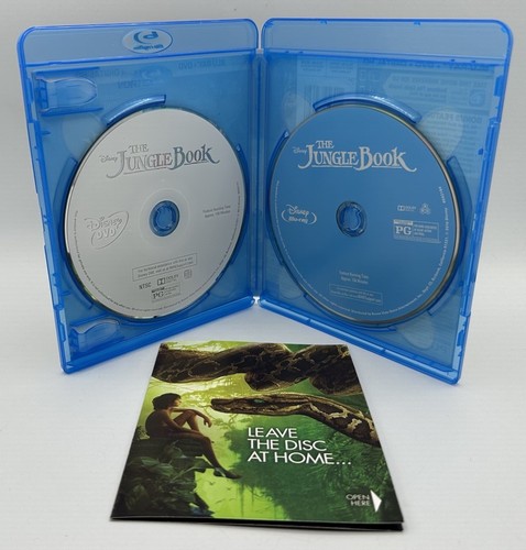 The Jungle Book Blu-ray Widescreen Bill Murray Ben Kingsley Idris Elba 2016 - Picture 3 of 3