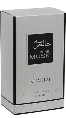 Pure Musk Eau De Parfum 100ml by Khadlaj Perfumes Luxury Elegant Arabian Perfume