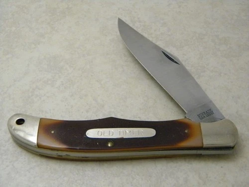 Schrade USA 125OT Delrin Mustang Linerlock Knife