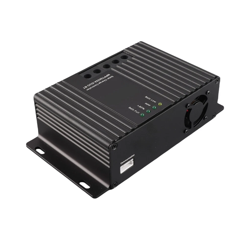 Regolatore di carica solare 12V MPPT doppia batteria pannello solare regolatore di carica - Immagine 2 di 4
