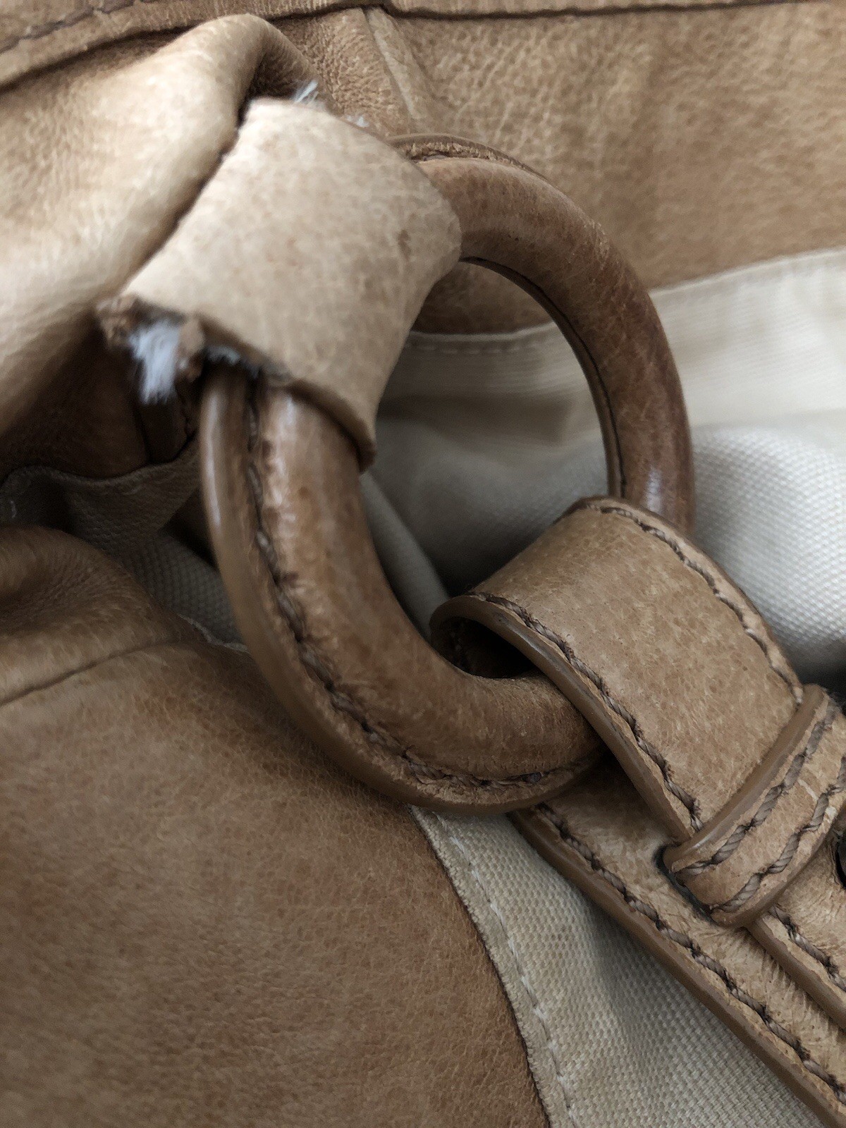 Tory Burch Python Snake Embossed Leather Hobo Bag… - image 6