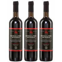 Mavrodaphne Aus Patras P.D.O. 3X 0,75L Loukatos LiköRwein Rot | 15% Vol.