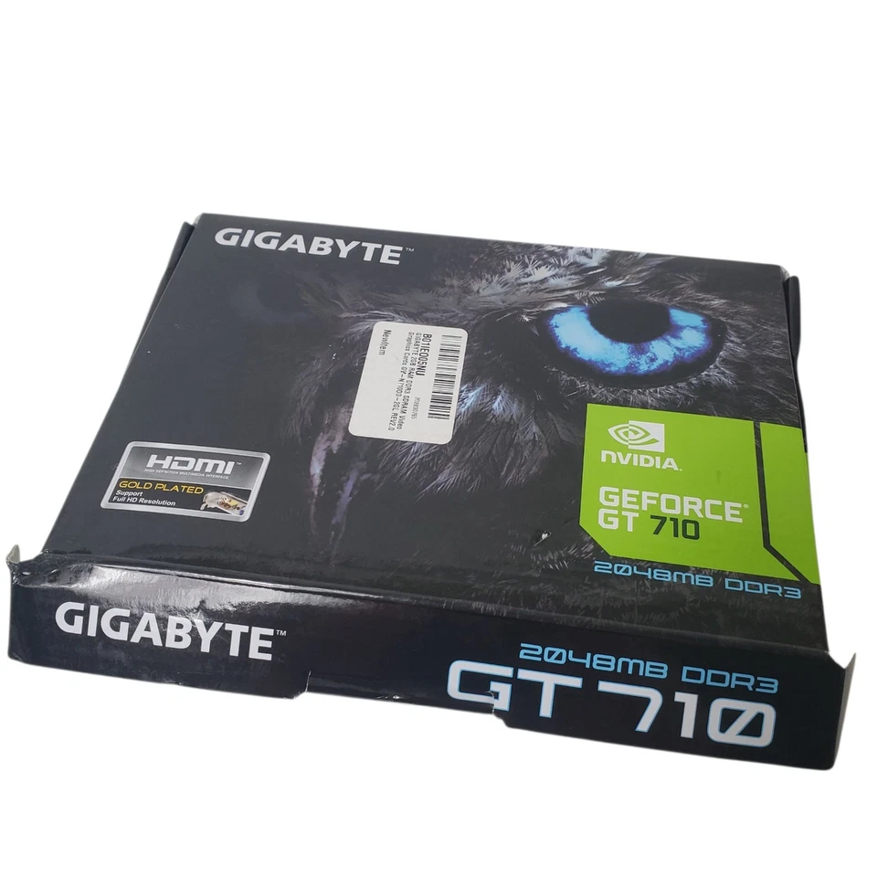New MSI GeForce GT 710 2GB DDR3 Graphics Card (GT 710 2GD3H LP) NVIDIA - Image 4 of 4