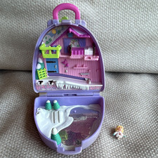 Vintage Polly Pocket 1996 Snow Mountain Schne...