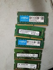 5x 8gb 1Rx8 PC4-3200AA SODIMM Laptop Memory Ram see pic