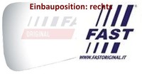 Fast FT88582 Spiegelglas FüR AußEnspiegel Rechts FüR Ford