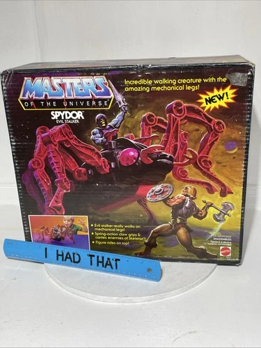 MOTU, Spydor, Masters of the Universe, MISB, sealed box, He-Man, MOC, vintage