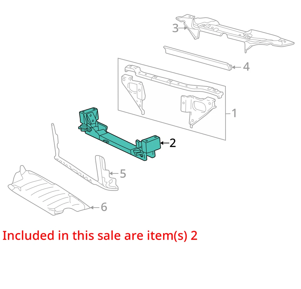 Ford Thunderbird 2002 suspensión delantera travesaño 94 k millas OEM LKQ Foto 3 de 4