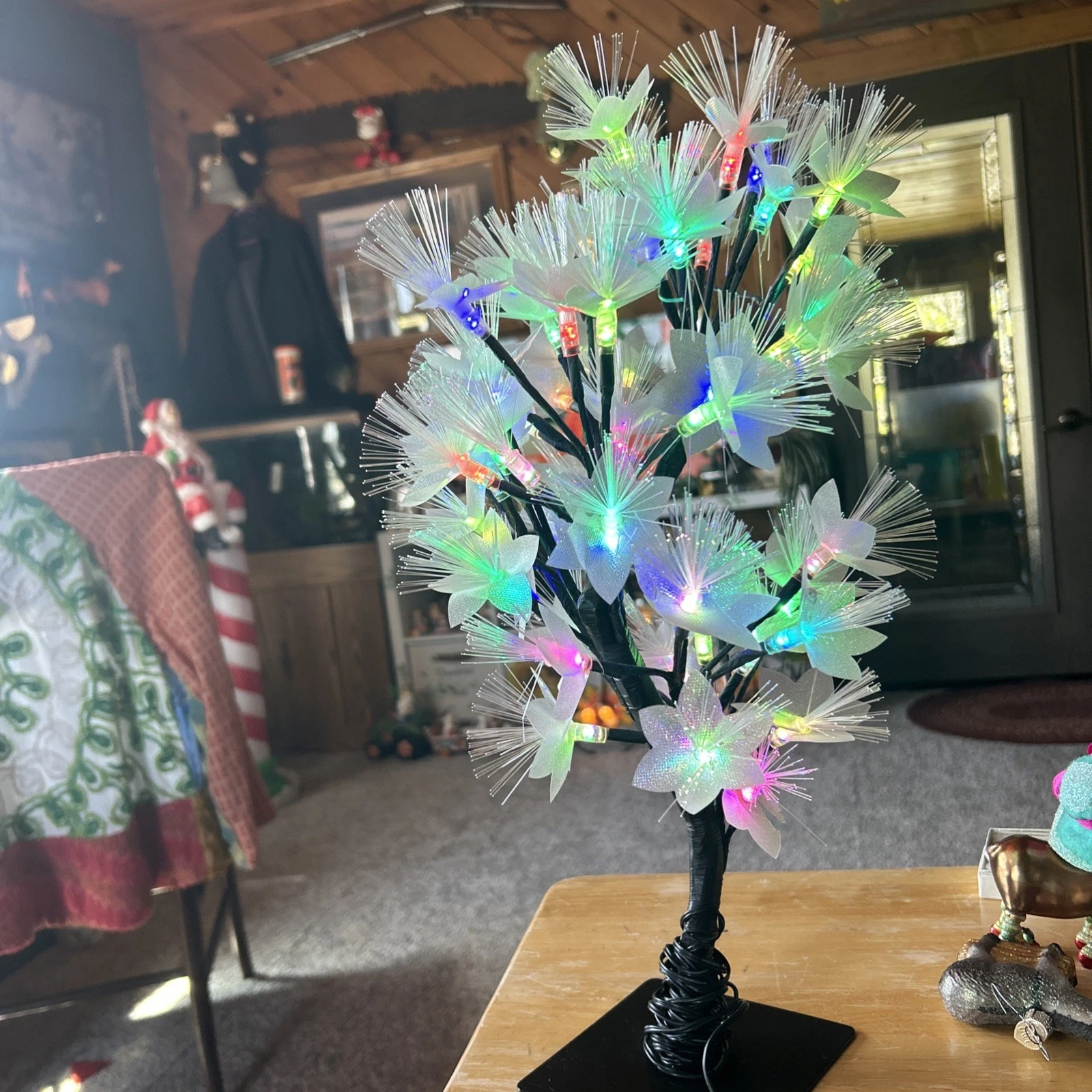 Decorative LED Multicolor Flower Blossom Tree Lights (18")