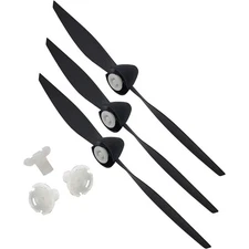 Spare Propellers for RC Planes and Remote Control Airplanes - Pack of 3