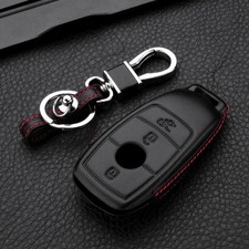 Autoschl&uuml;ssel H&uuml;lle Leder Schl&uuml;sselhalter F&uuml;r Mercedes-Benz W213 E200/E260/E300