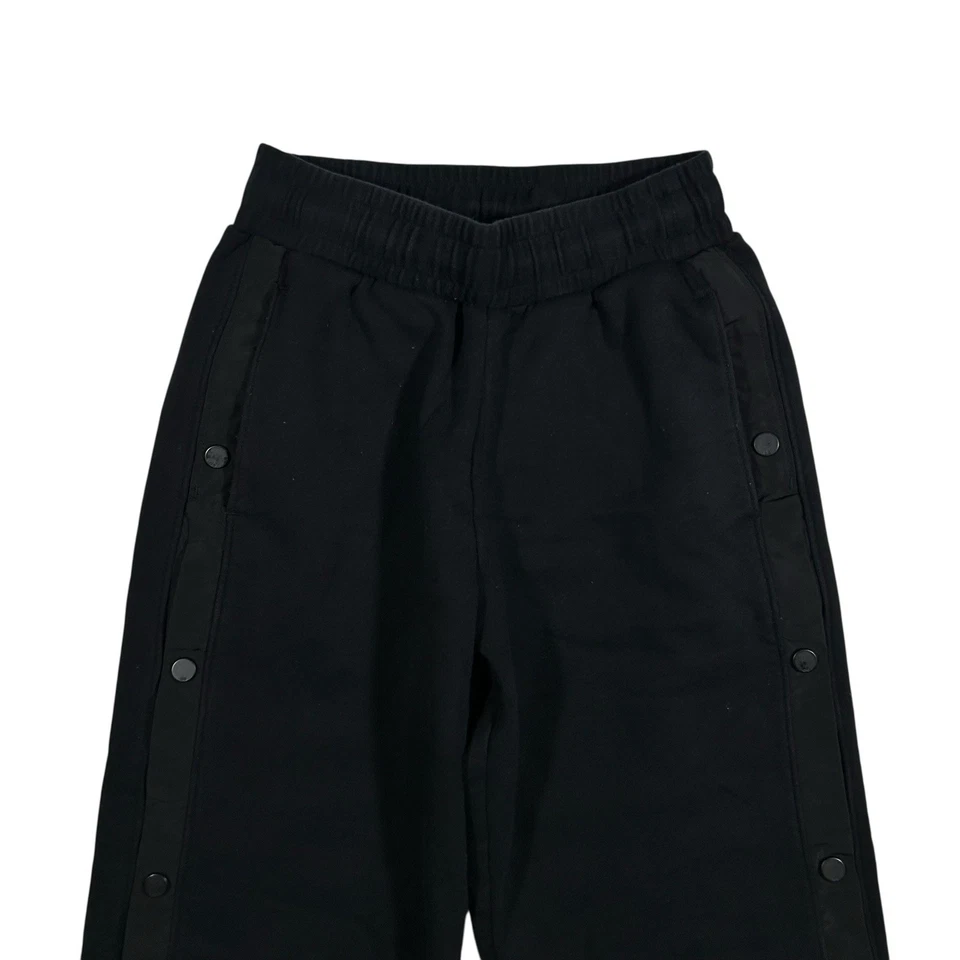 Alo Yoga Women’s Courtside Tearaway Snap Sweatpants Black Size XS 31” Inseam - Image 3 of 4