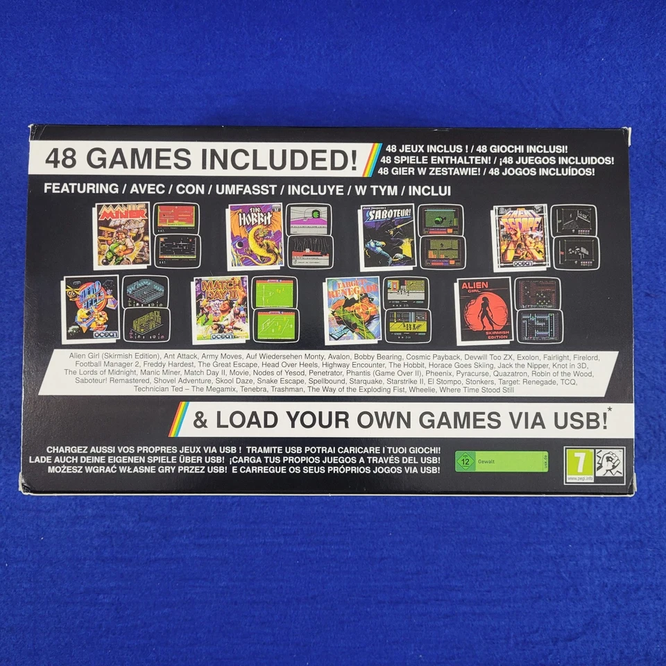 The SPECTRUM CONSOLE Retro Games Personal Computer NEW Micro Sinclair ZX USB AC - Image 2 of 4