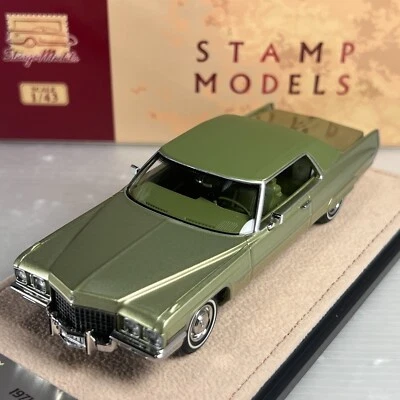 ミニカー STAMP MODELS Coupe DeVille 1973 Stamp Models 1:43 1973 Cadillac Coupe Deville, Burnt Sienna