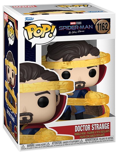 FUNKO POP! MARVEL SPIDER-MAN NO WAY HOME (1162) DOCTOR STRANGE BOBBLE FIGURE 9CM - Imagen 3 de 3