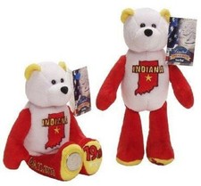 Limited Treasures Indiana State Quarter Coin Bear Stuff Plush Quarter Bear 9