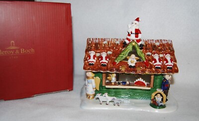 VILLEROY & BOCH Christmas Porcelain Tea Light Votive Candle Holder