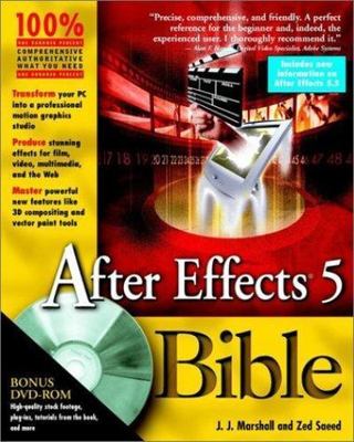 After Effects 5 Bible by J. J. Marshall;  Zed Saeed