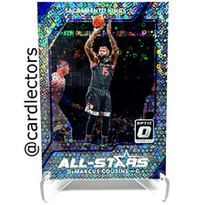 2017-18 Donruss Optic DeMARCUS COUSINS All-Stars 7 Fast Break Silver Disco PRIZM