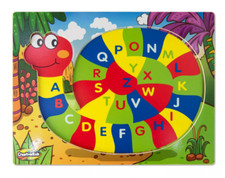NEW Creative Kids Wooden Learning Puzzle ABC's Ages 4 Teaching