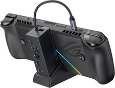 JSAUX Docking Station Compatible with ROG Ally X/ROG Ally/Steam Black