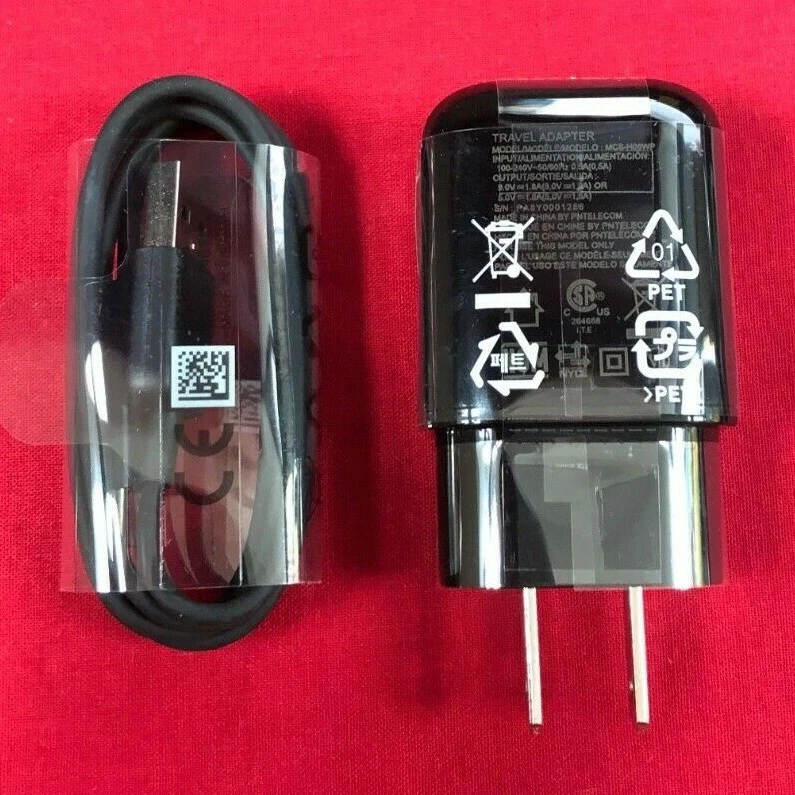 ADAPTADOR DE VIAJE ORIGINAL LG LM-Q617QA MCS-H06WP Foto 3 de 3