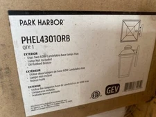 Park Harbor PHEL4301 Bronze Goodwin 2-Light 15-1/2"H Outdoor Wall Sconce (NEW)