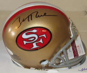 jerry rice signed helmet