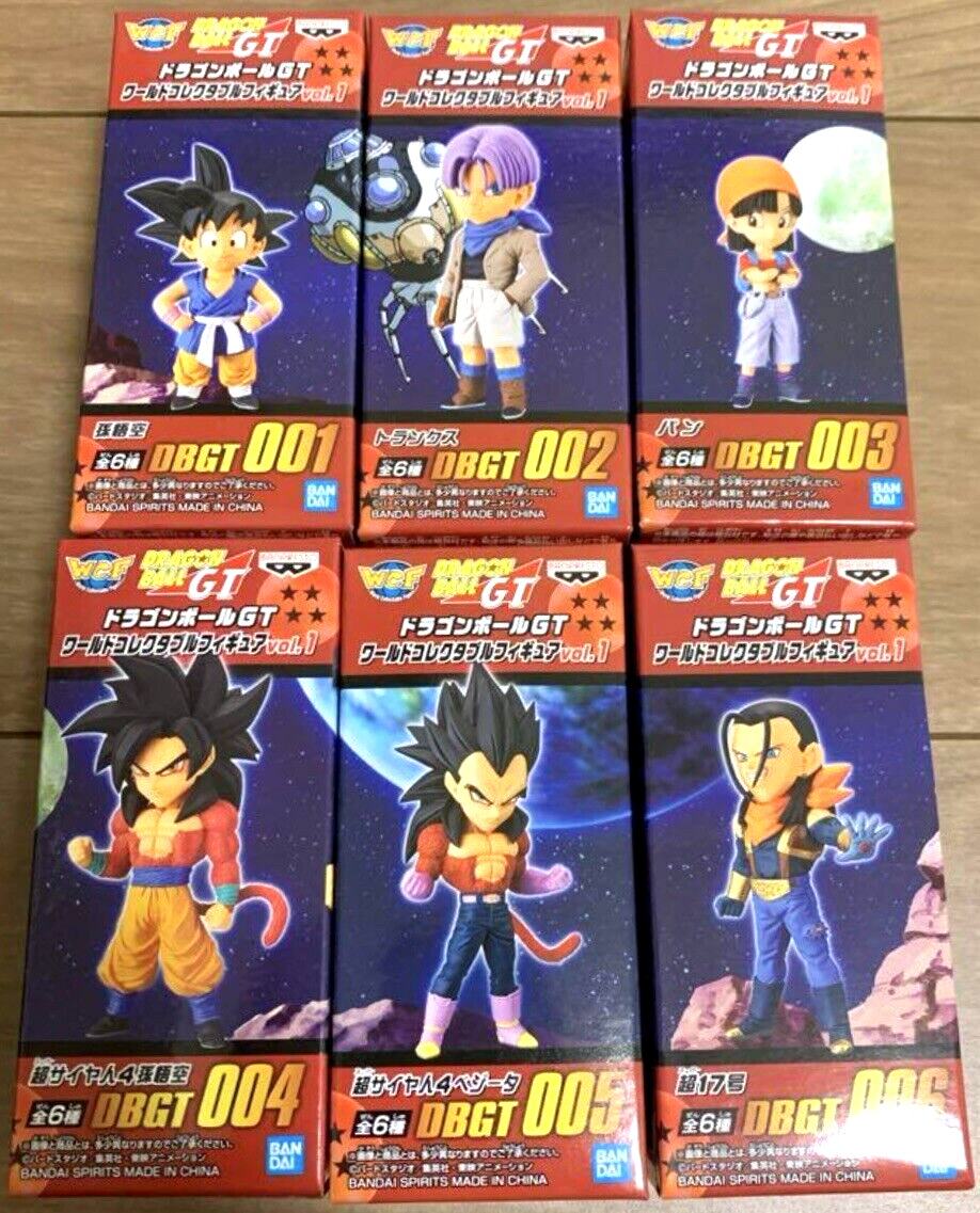 ドラゴンボールGT ワーコレ　セット Dragon Ball GT World Collectable Figure WCF vol. 1 Complete set of