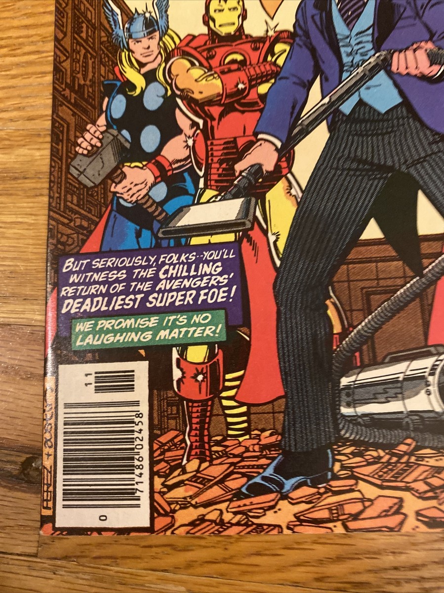RARE Vintage Marvel Comics Avengers #201 1980 Jarvis Cover