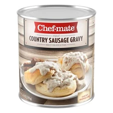 Chef-mate Country Sausage Gravy Original Sausage Gravy, 105 Oz can Free Shipping