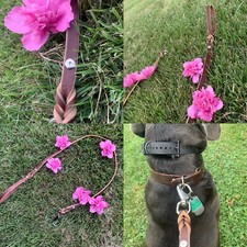 Handmade 100 Leather Dog Leashes