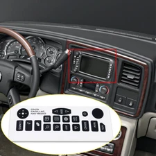 For 2003-2006 GMC NAVIGATION RADIO BUTTON REPAIR DECAL STICKERS REPLACEMENT EXD