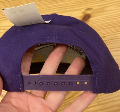 Casquette Snapback Vintage Minnesota Vikings 1998 - Époque Randy Moss, Neuf Avec étiquettes