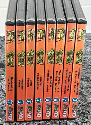 Learn Advanced Spanish High School College New Standard Deviants Dvd Complete