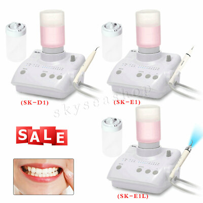 FDA Dental Ultrasonic Scaler 2 Dosing Bottles (LED) fit Cavitron/EMS/DTE/SATELEC