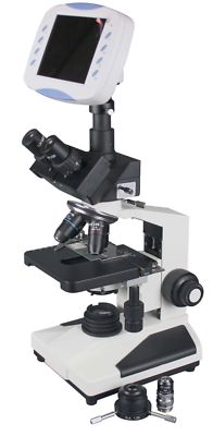 Radical Live Blood Analysis 2500x LED Medical Darkfield Microscope w LCD Display