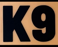 K9 Diensthunde Aufkleber 7x5cm Bundeswehr Polizei SEK GSG 9 Rettungshunde etc