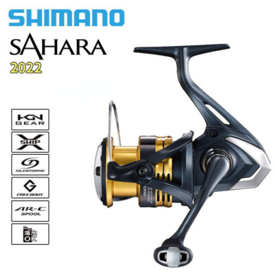 22 Shimano Sahara Spinning Fishing Reel 4/1BB Freshwater Saltwater
