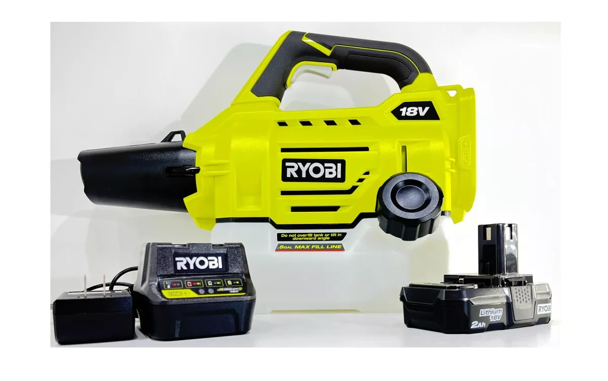NEW RYOBI ONE 18 Volt Cordless Fogger Mister with Battery